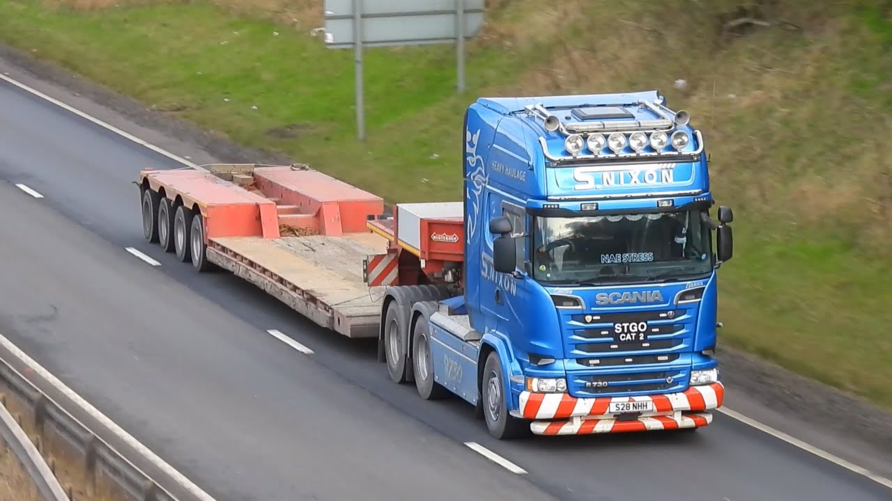 Truck Spotting on the A1 Scotland | #33