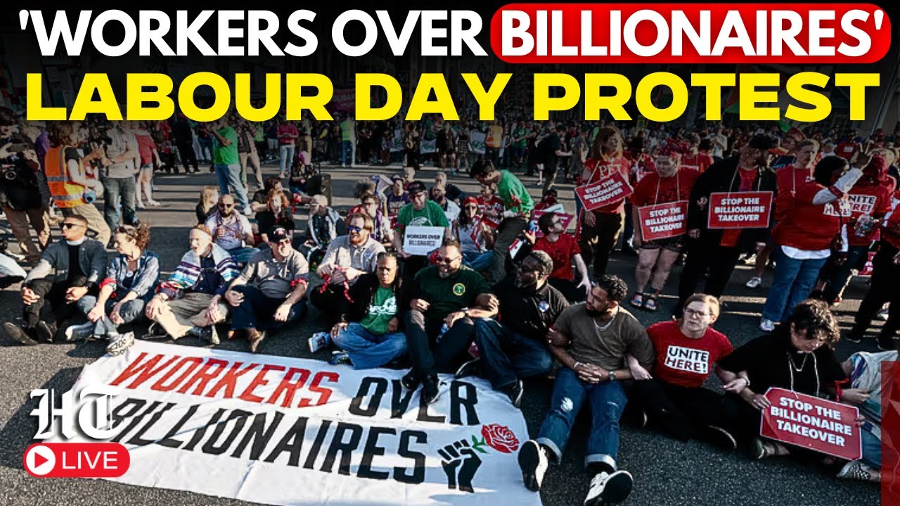 Labour Day Protest LIVE: Union Leaders Launch Anti Trump 'Workers Over Billionaires' Protest In US