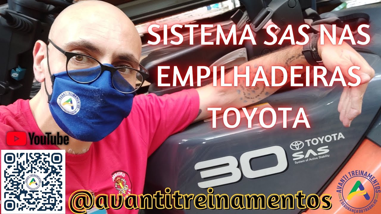 SISTEMA SAS NAS EMPILHADEIRAS TOYOTA