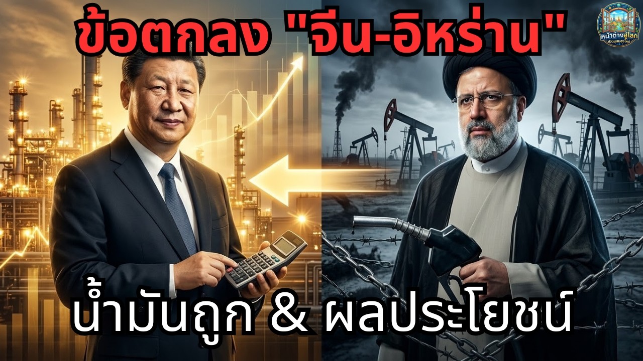 จีน–อิหร่าน: พันธมิตรลวง หรือดีลเอาตัวรอด?