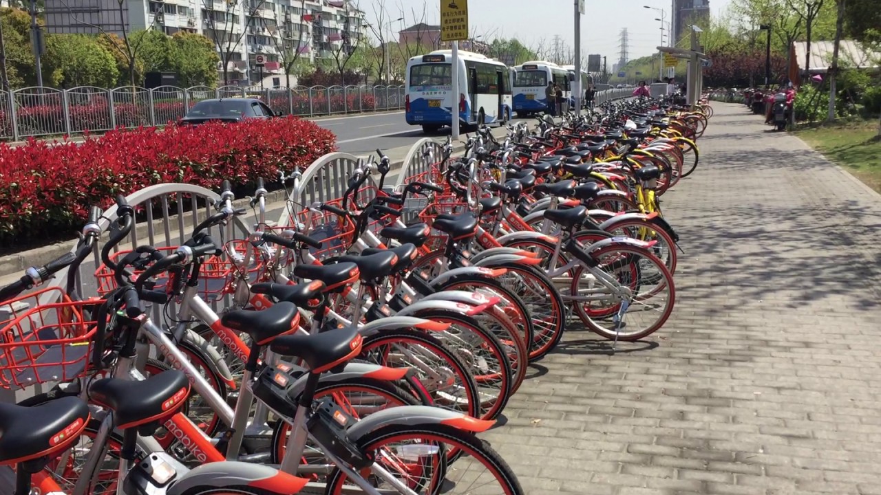 Бум велопроката в Китае. China's bike-sharing boom