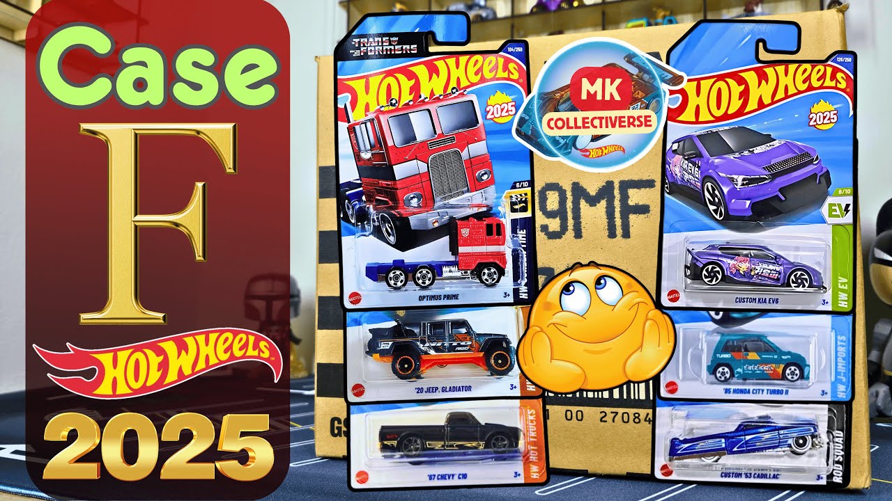 Hot Wheels 2025 Case F International Unboxing