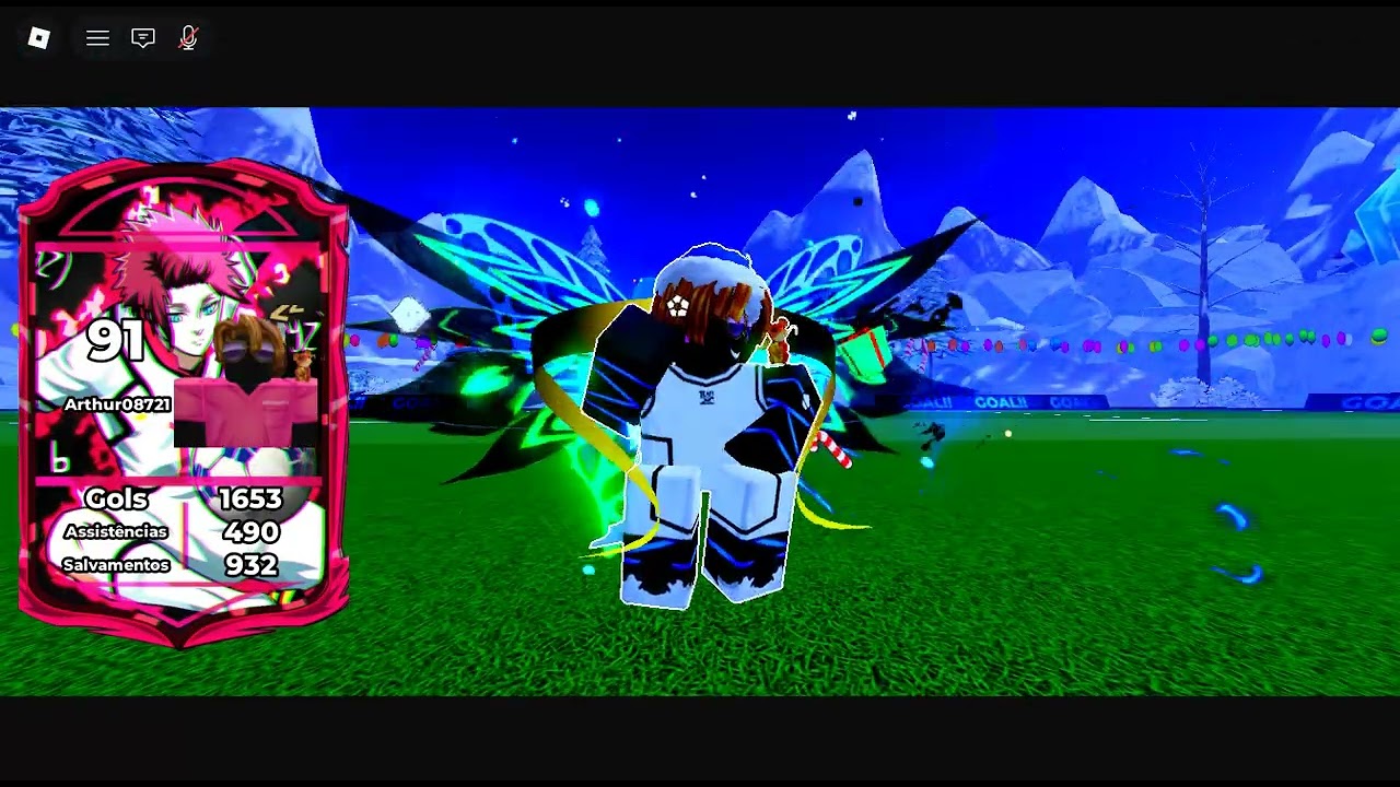 jogando blue lock (roblox)