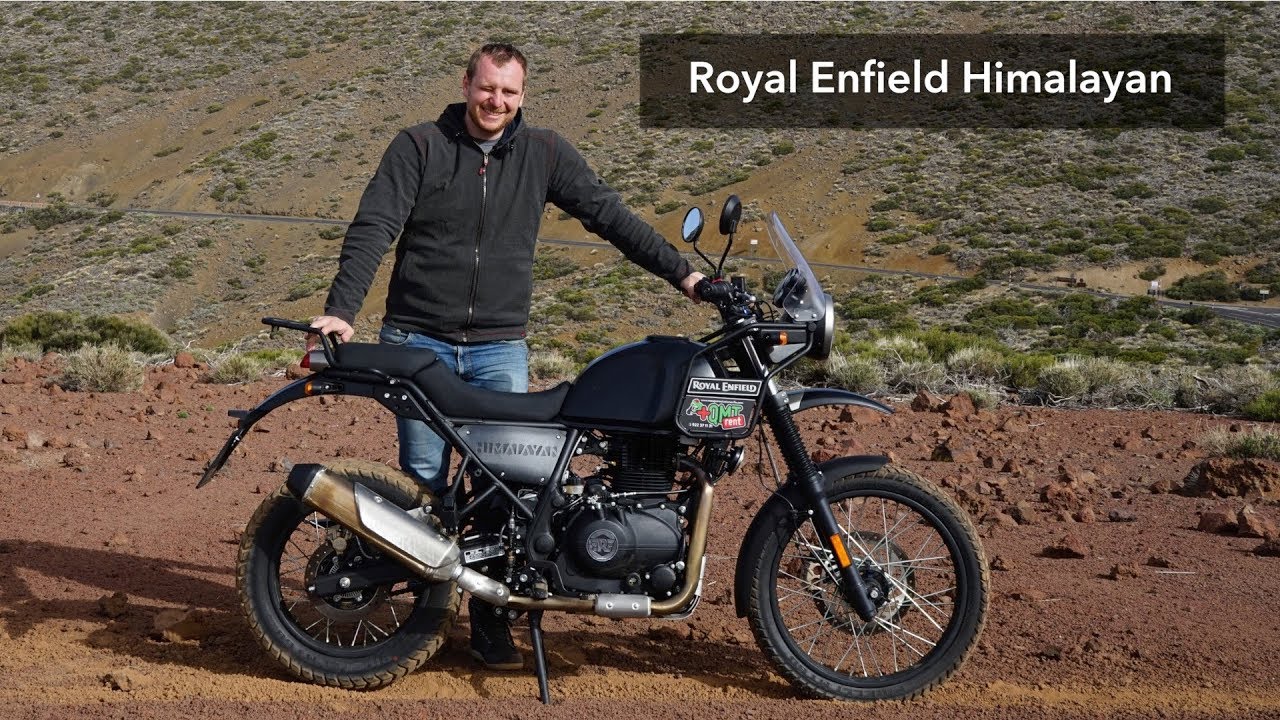 Royal Enfield Himalayan - exkluzivní test na Tenerife