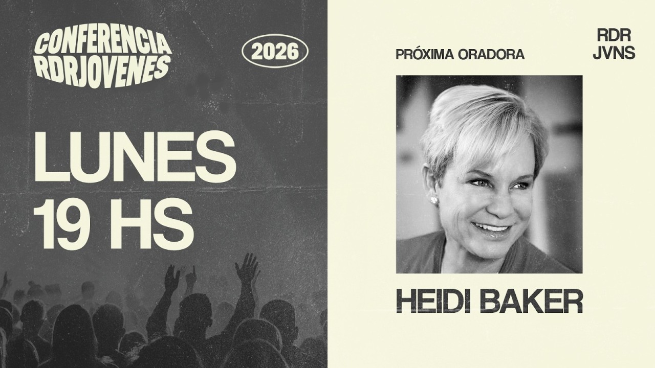 Lunes 16 de Febrero 19 hs | Heidi Baker | Conferencia de Jóvenes 2026
