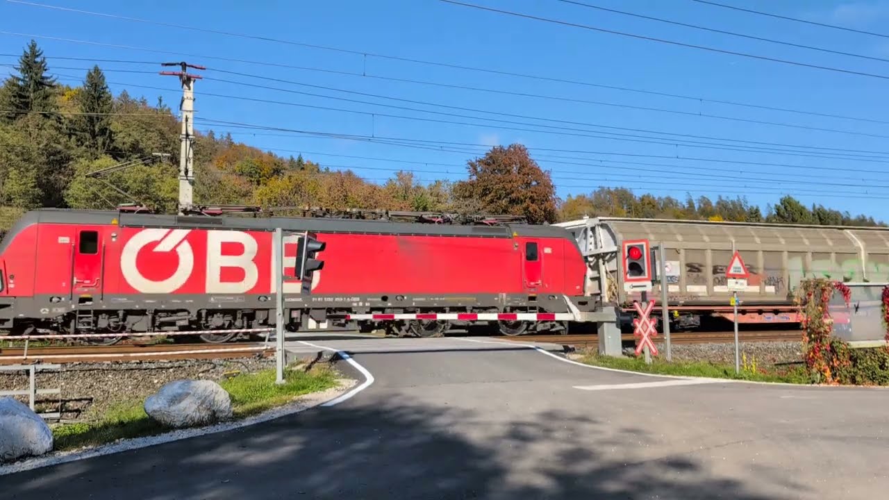 Bahnübergang Krumpendorf am Wörthersee // Austrian Railway Crossing