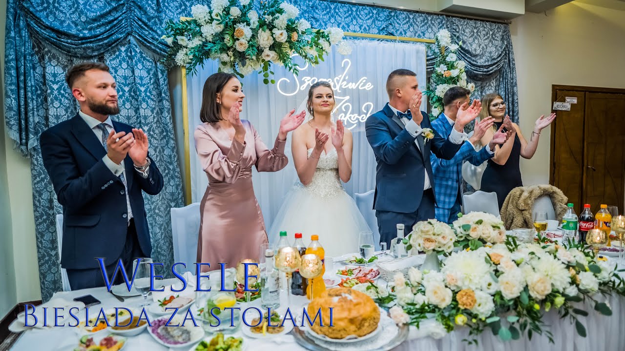 WESELE ZESPÓŁ MALIBU z Łowicza niesamowita BIESIADA za stołami cz1 2022 Sala TELIMENA Dąbkowice