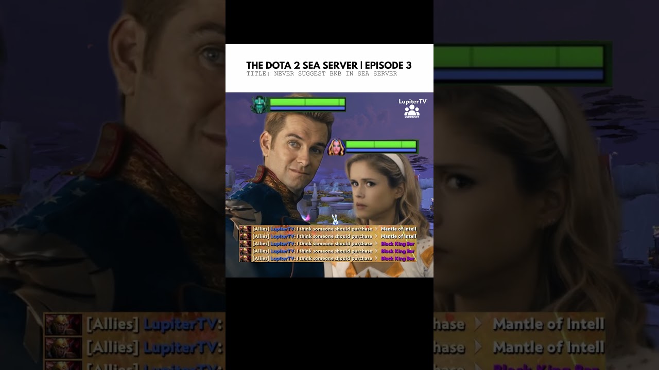 THE DOTA 2 SEA SERVER EPISODE 3 - NEVER SUGGEST BKB IN SEA SERVER