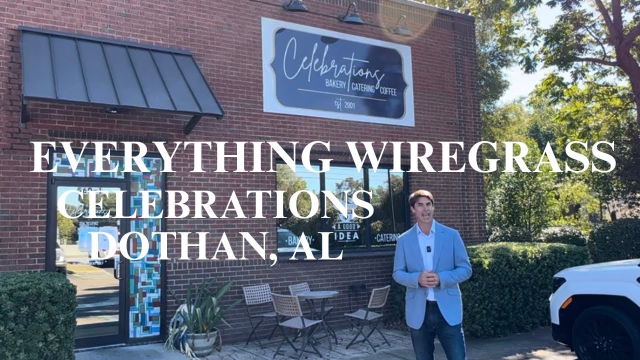 Celebrations coffee & bakery in Dothan | Local favorite for coffee, cakes, & catering | David Ridley