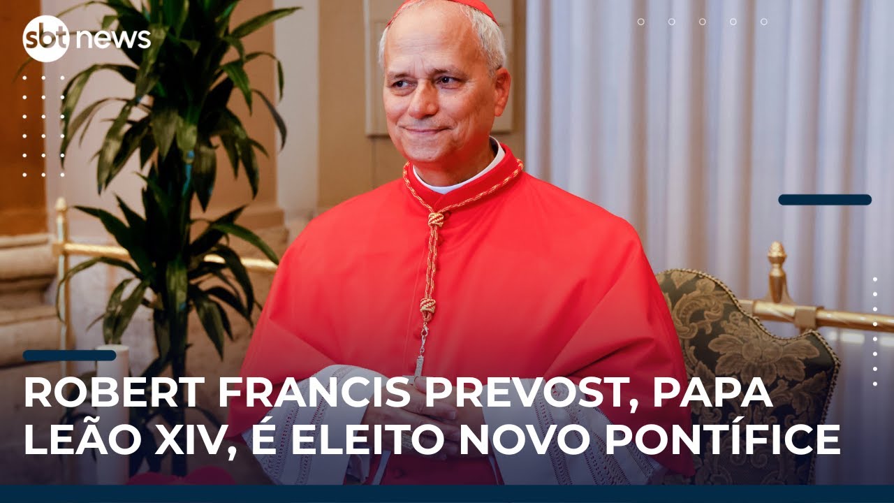 Habemus papam: Robert Francis Prevost, Papa Leão XIV, é eleito novo pontífice