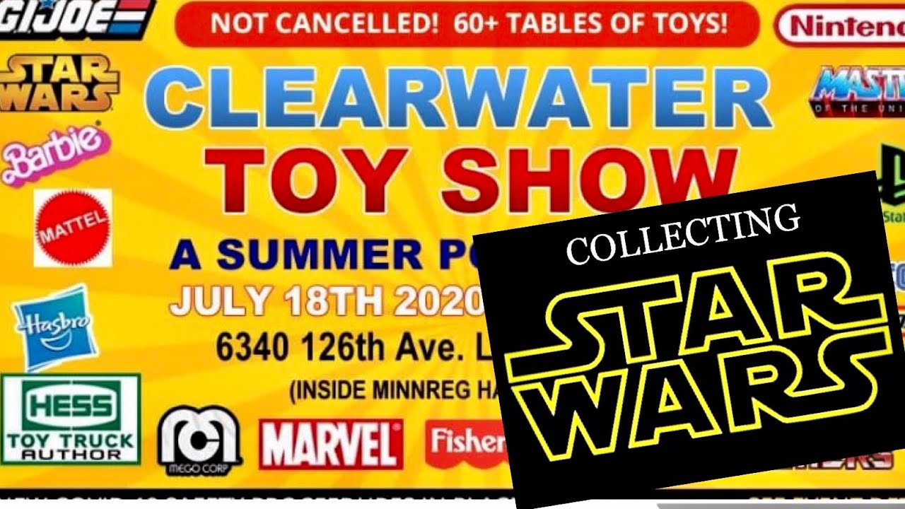 Star Wars Toy Hunt at the Clearwater Toy Show!!!
