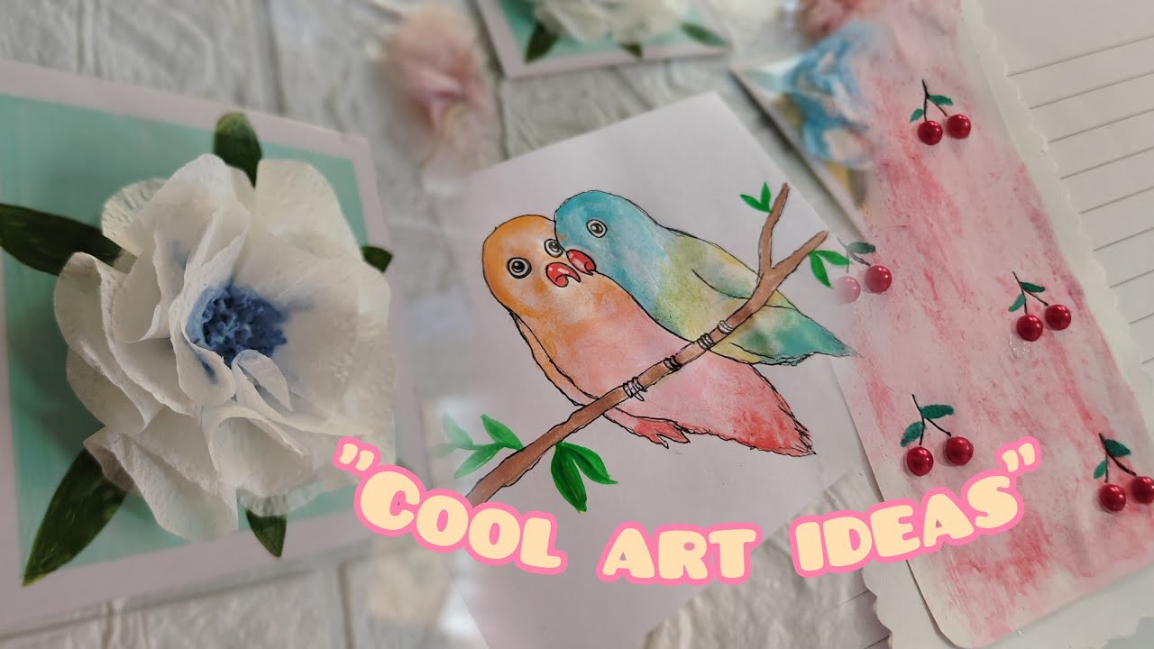 Cool Art Ideas for beginners || Easy and Creative Painting Ideas
