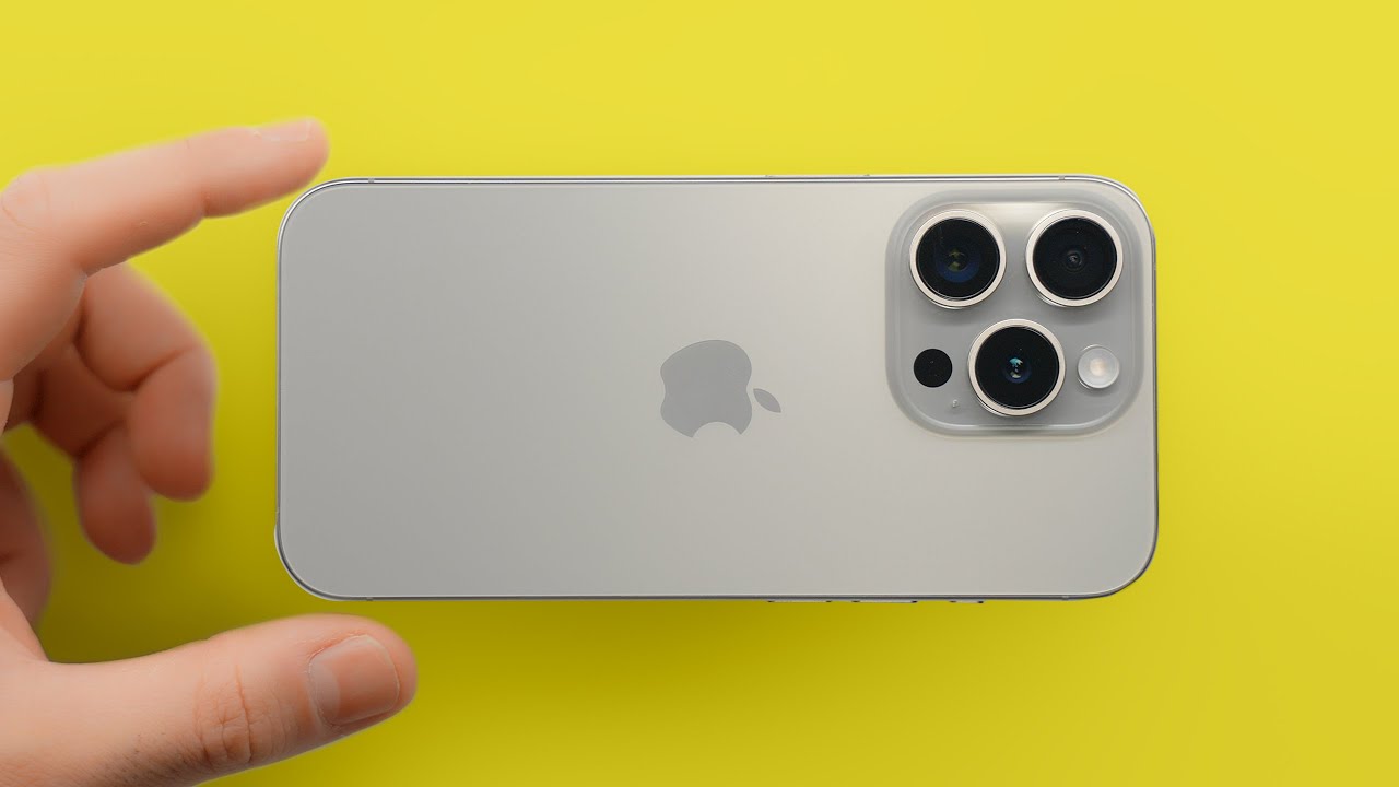 Я наконец-то обновился. iPhone 15 Pro.