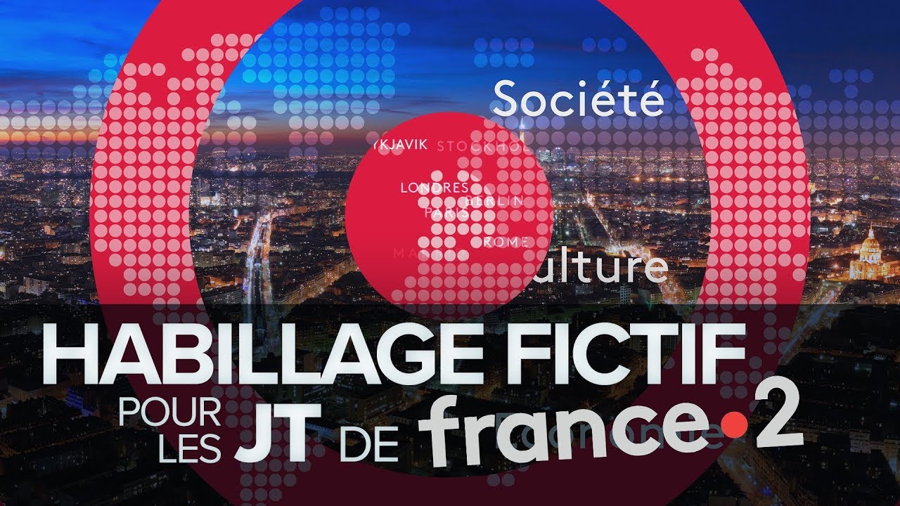 Habillage fictif pour les JT de France·2 (2018)