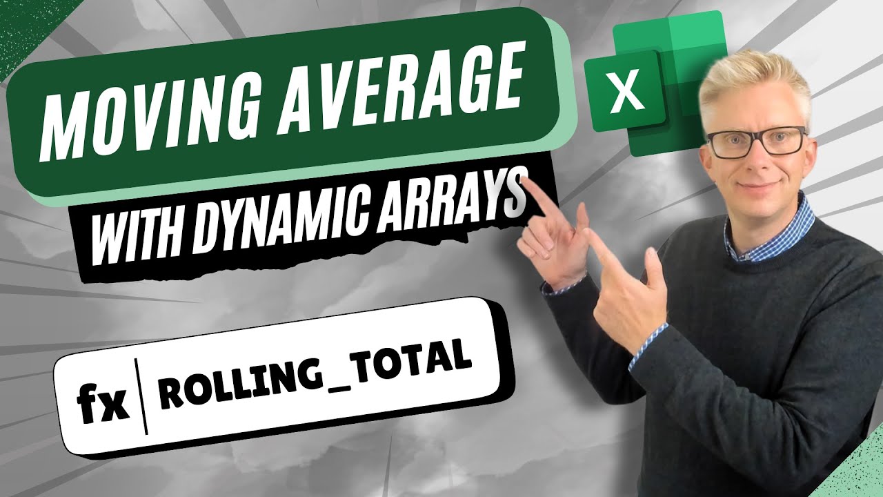 The BEST Way to Calculate Moving Averages in Excel with Dynamic Arrays