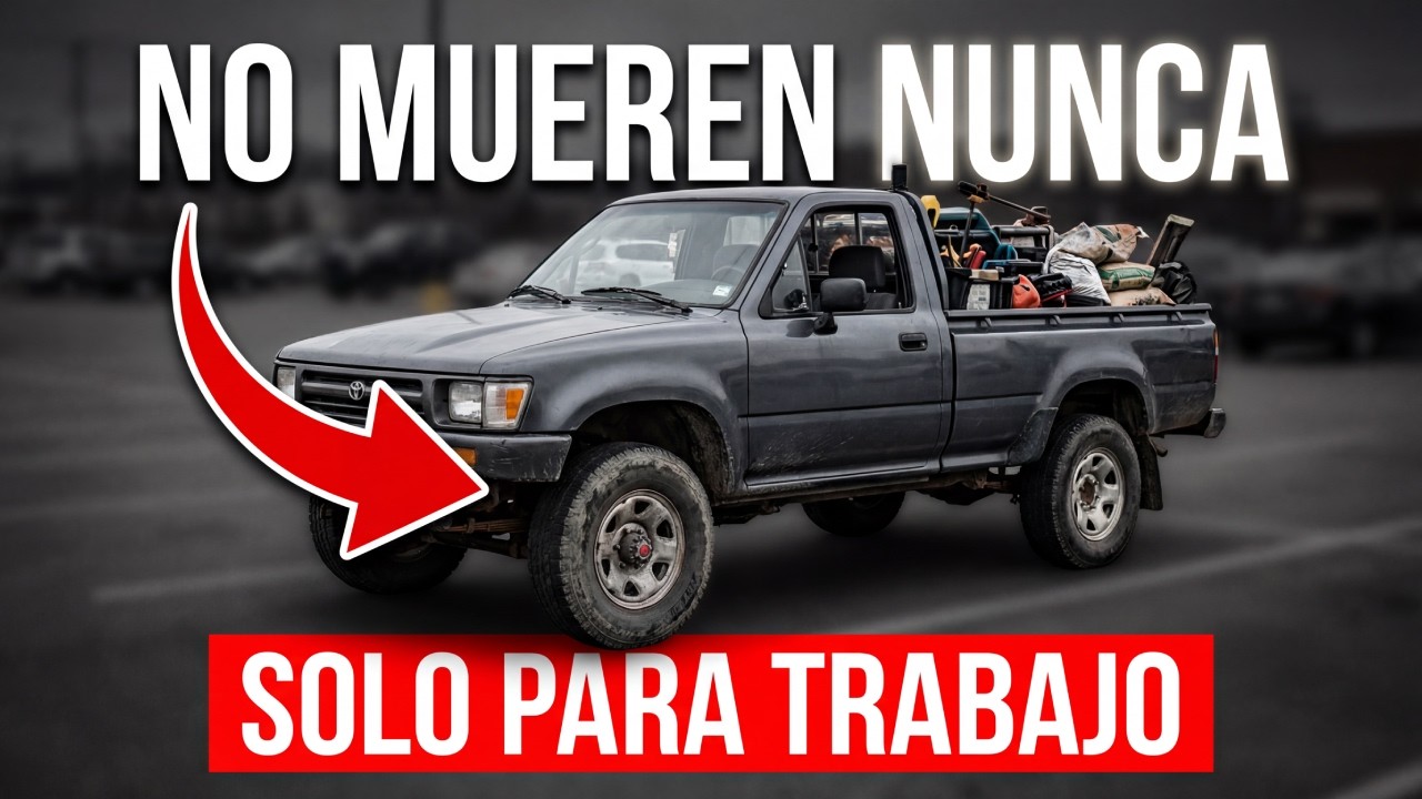 15 AUTOS que fueron hechos para trabajar, no para presumir