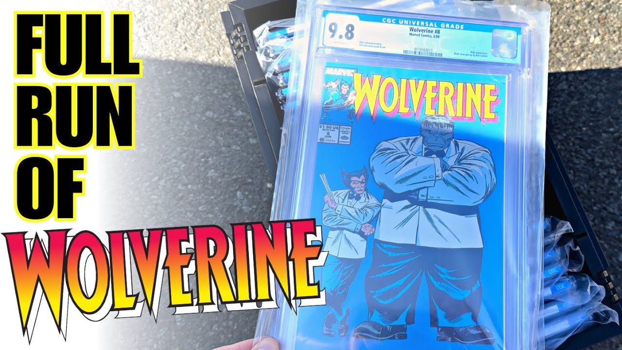FULL RUN of All 9.8 WOLVERINE...