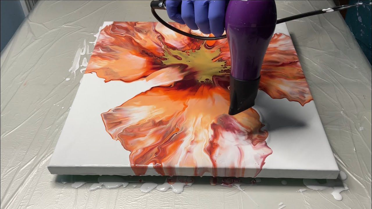 Tangerine Dreams - Massive Orange Blossom in Dutch Pour Technique with easy recipe