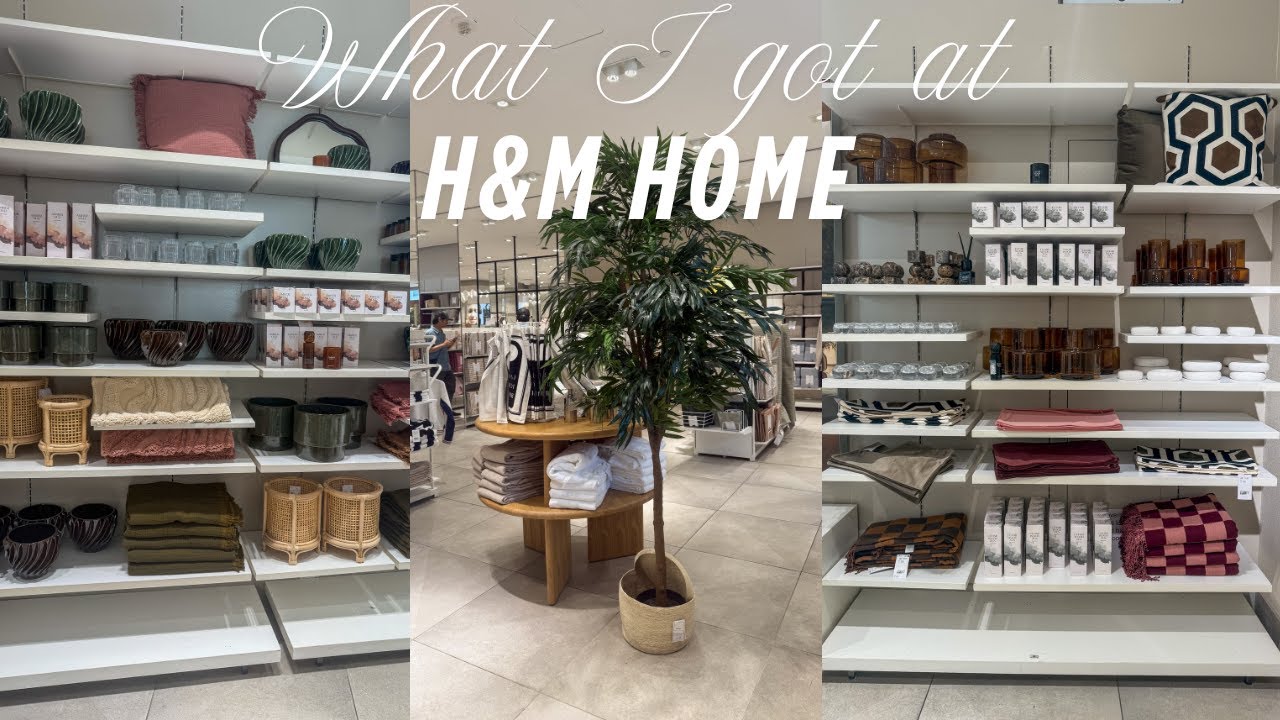 *NEW IN* at H&M Home in NYC | Shop with me & haul
