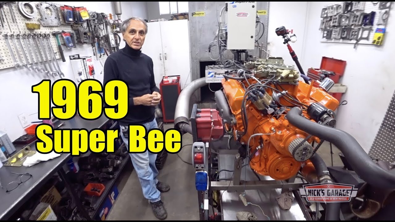Кричащие шесть кубиков на динамо — Super Bee 440 1969 года