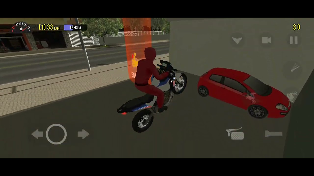 Vendi a Fan 160 e comprei uma moto nova do jogo Moto Weelie 
