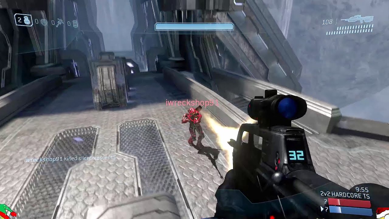 Bullying the last 100 players on Halo 3 