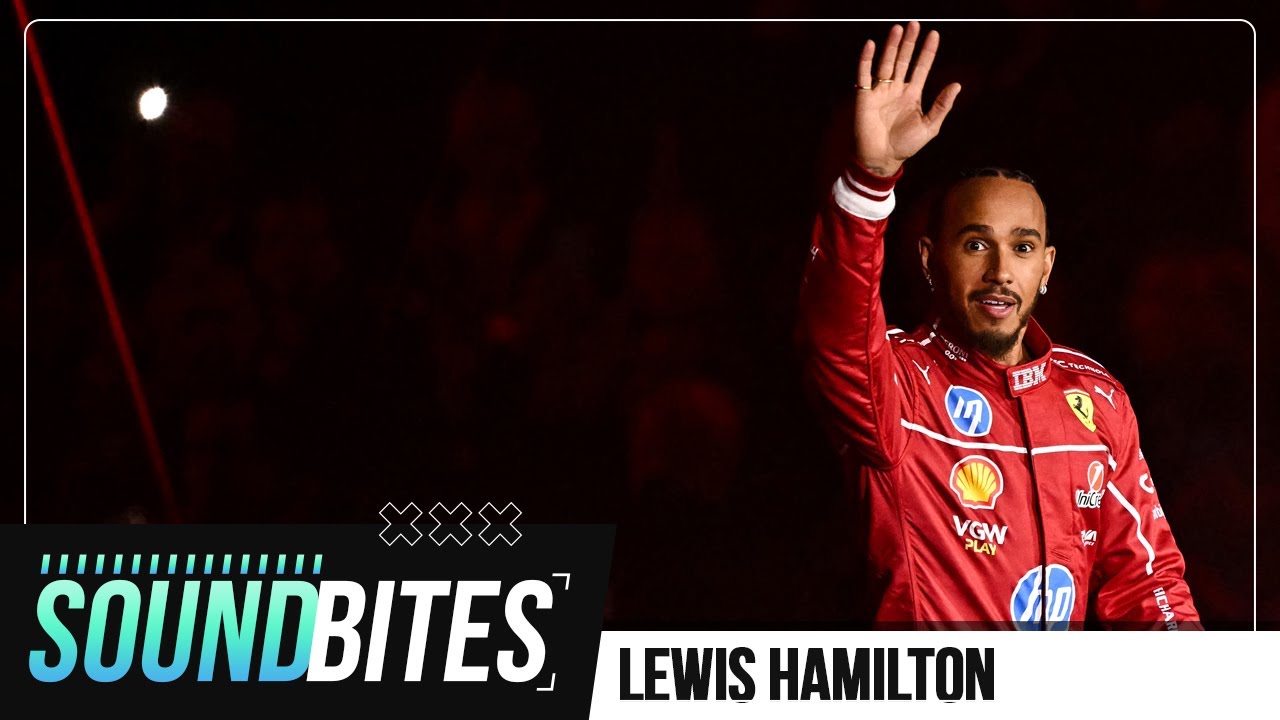 F1: Hamilton excited for first race in red ahead of Ferrari debut in Melbourne | SOUNDBITES