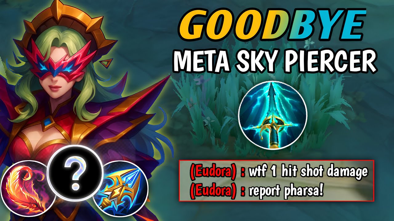 GOODBYE META SKY PIERCER!! PHARSA NEW META DESTROYER BUILD WILL MAKE HER META AGAIN🔥 | PHARSA - MLBB