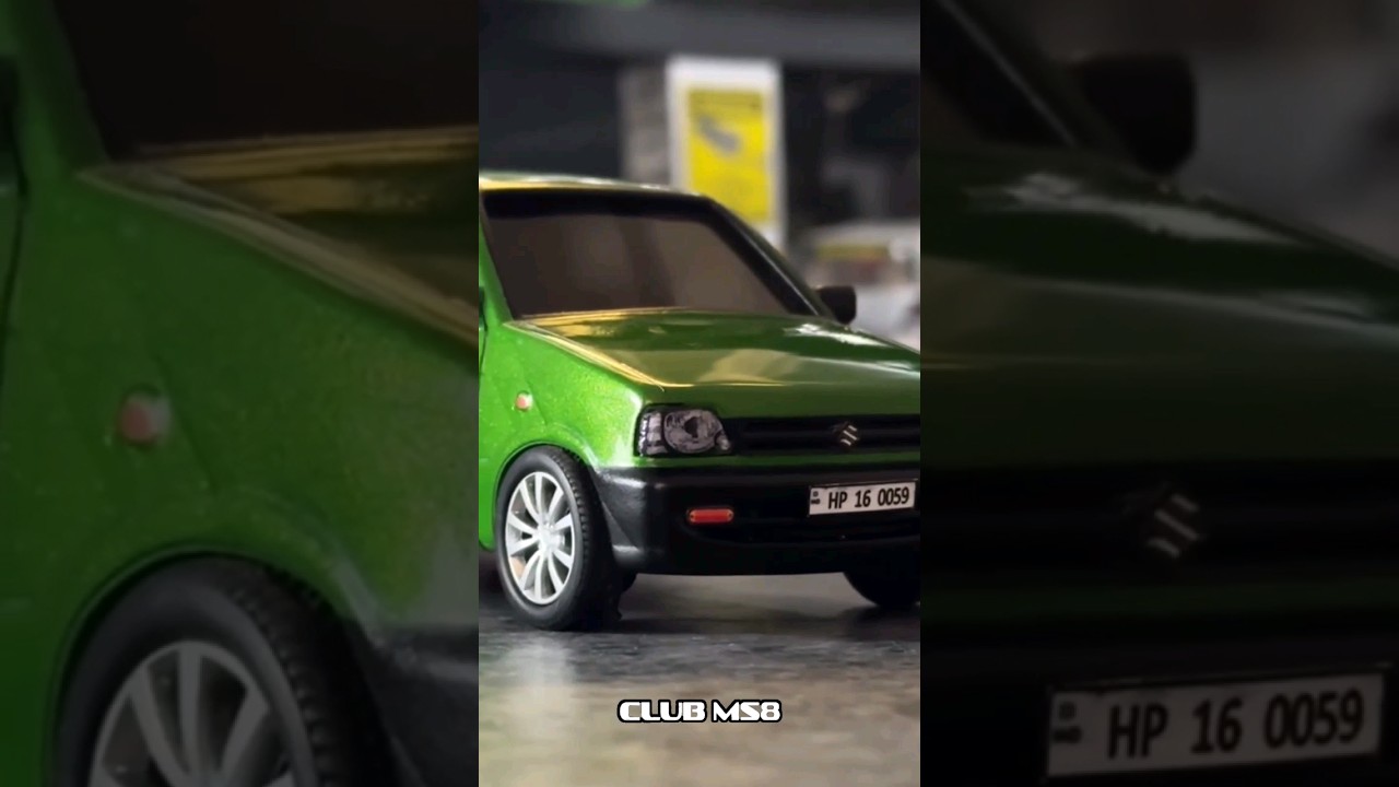 Maruti 800 Scale Model 😍🔥