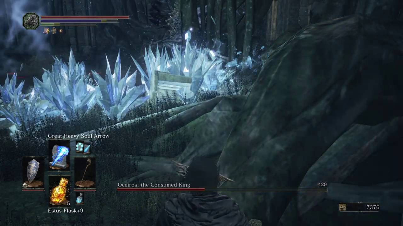 DARK SOULS&trade; III Oceiros,The Consumed King - Sorcerer (easy mode)
