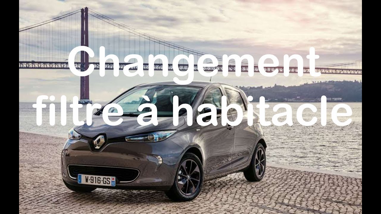 ✔️ Changement filtre à habitacle Renault Zoé - How to change the cabin filter on Renault Zoé ✔️