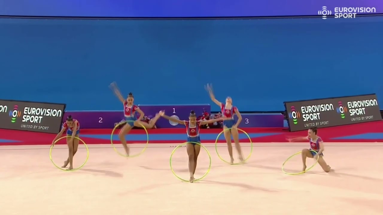 BRAZIL  (BRA) - 25.100 - 5 Hoops (Arco/Aro) Qualifications- 3rd FIG RG Junior World