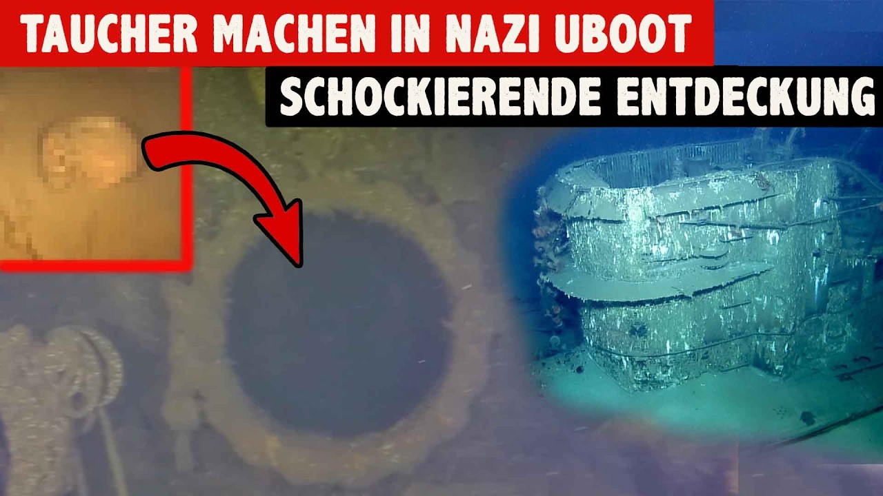 Deutsches UBoot entdeckt TAUCHER machen schrecklichen Entdeckung im Inneren des UBoots KlappspatenTV