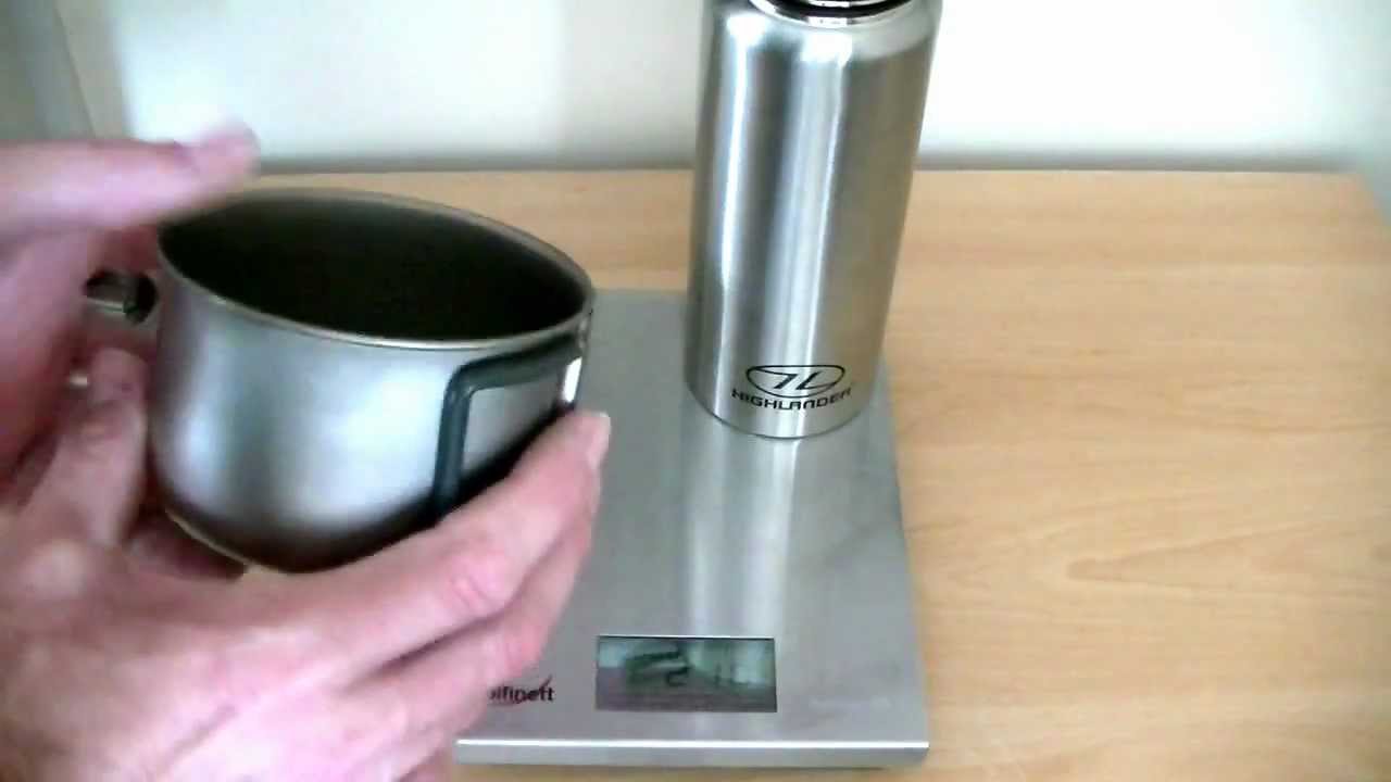 lightweight cook kit. Evernew solo titanium cook set