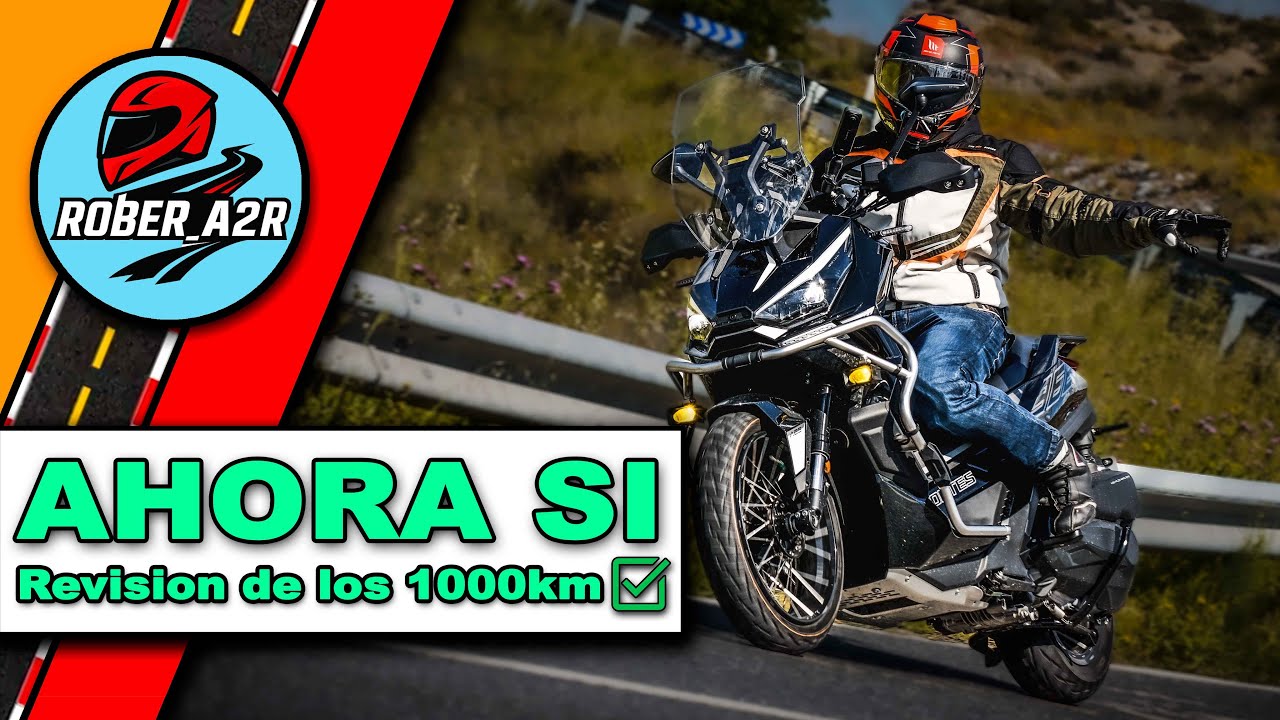 Hemos hecho la revisión de los 1000km de la Zontes 368G - Por fin libre !