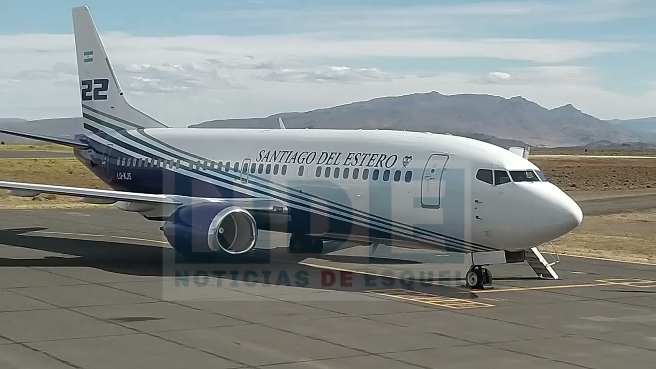 NOTICIAS DE ESQUEL. avion hidrante santiago del estero