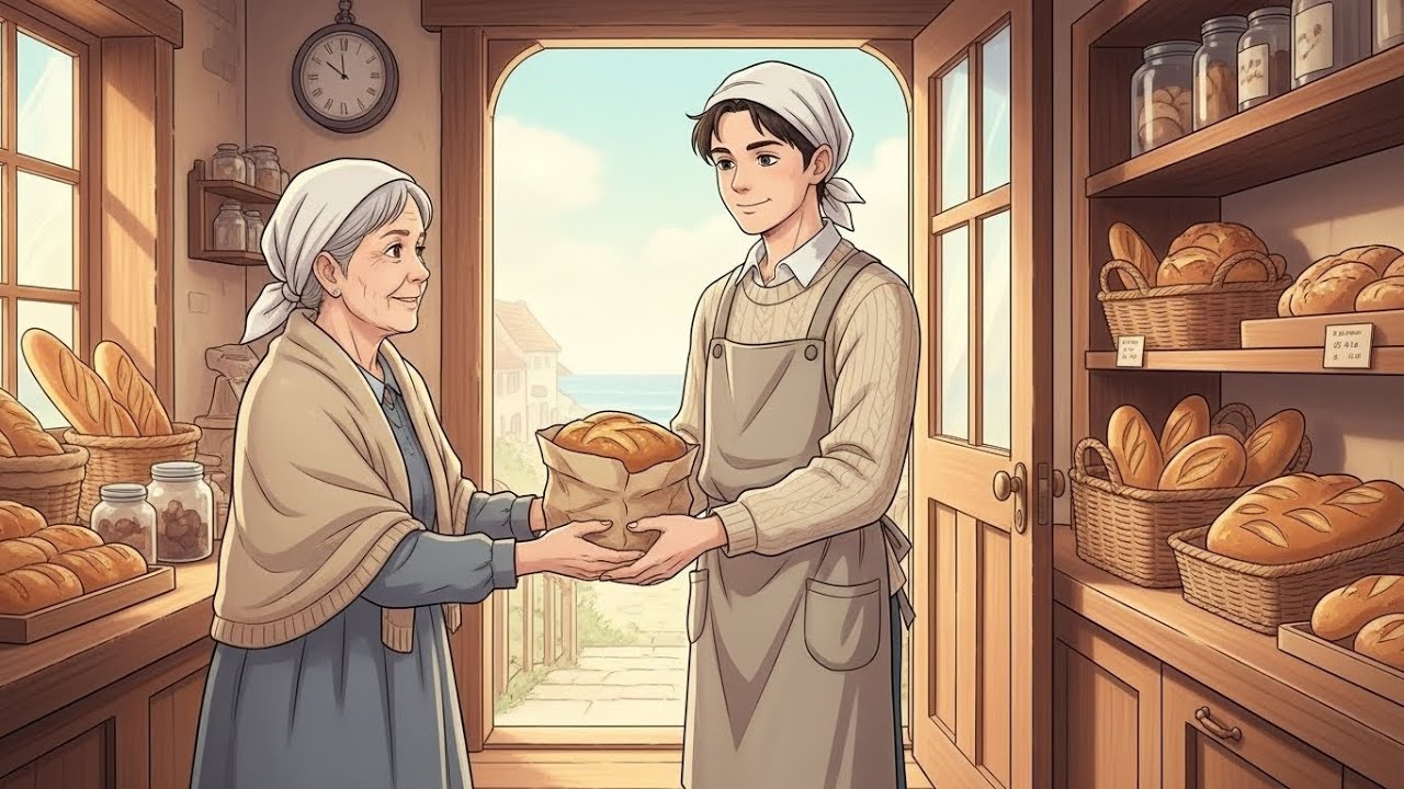 🌤️🍞 A Quiet Morning in a Seaside Bakery | Cozy Ghibli ASMR 🏡🍵