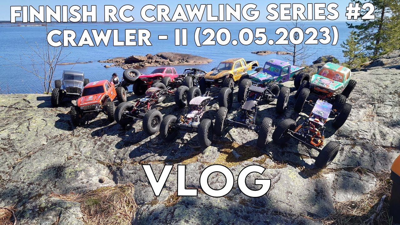 Vlog - Finnish RC Crawling Series #2 Crawler - Ii (20.05.2023)