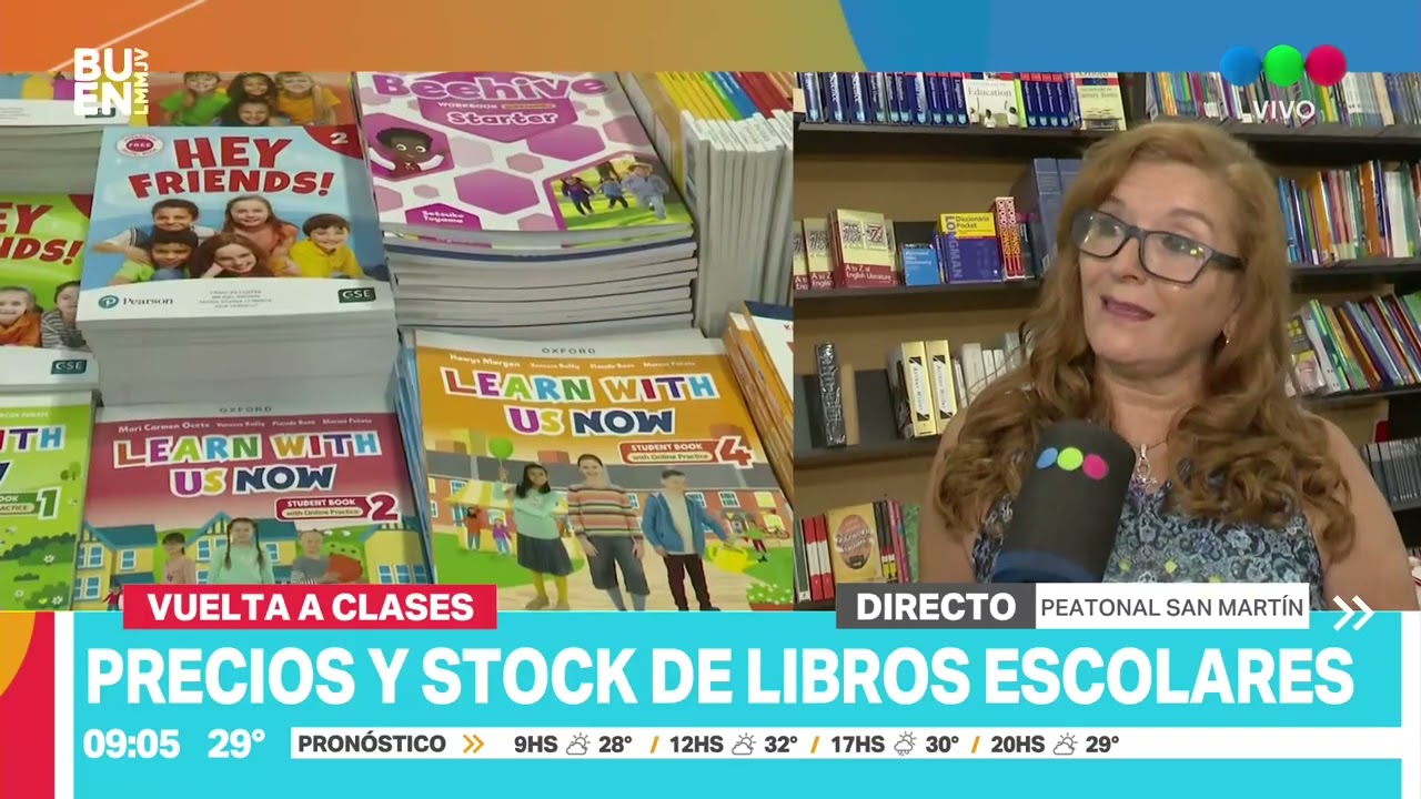 Canasta escolar; precios, demanda y stock de libros para la vuelta al cole