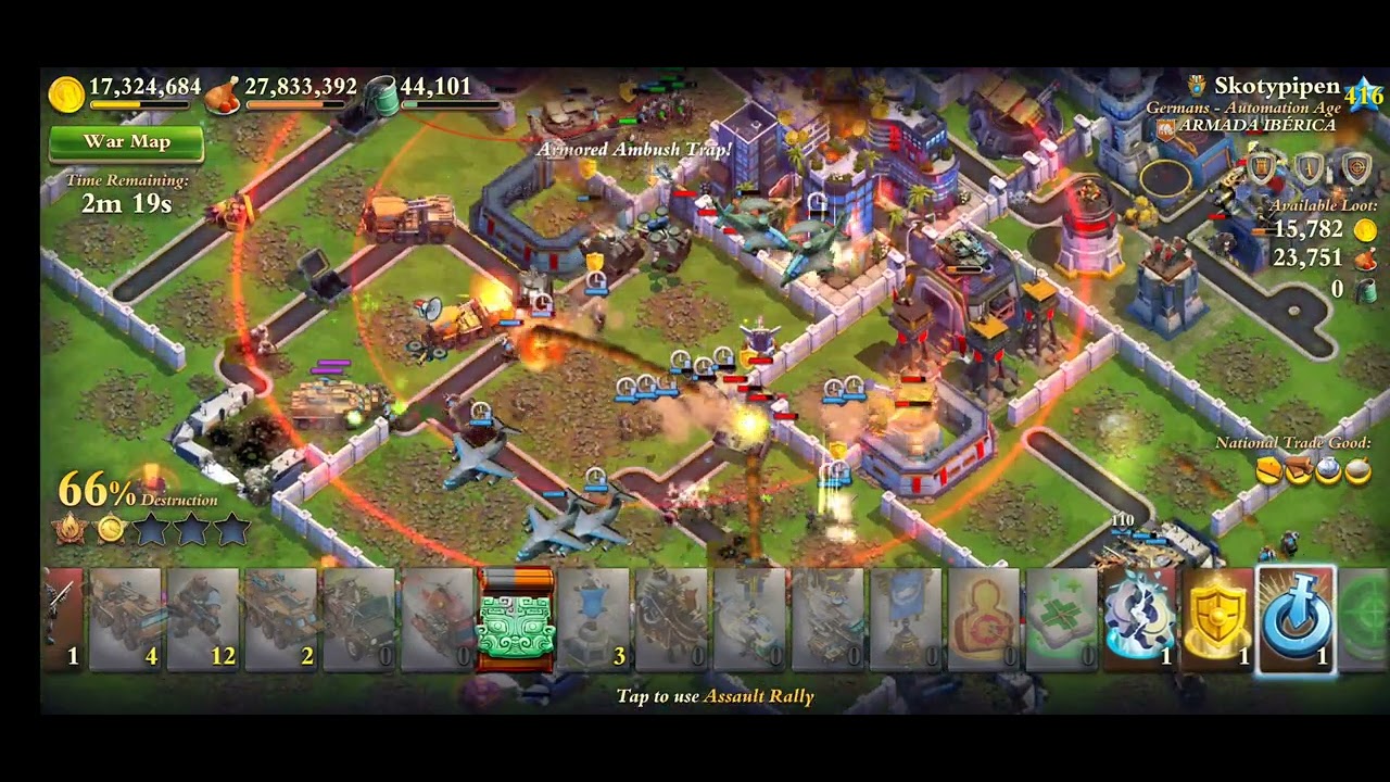 Dominations World War Leosong(vs ARMADA IBÉRICA ,3D,ADTH:119)Mortars