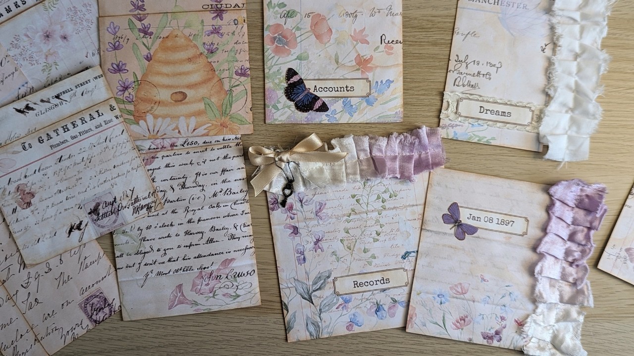 Easy Hidden Journaling Spots Using Envelopes ~ Inspired by @B.Reborn Art & Healing (Cara-Renee Wolf)