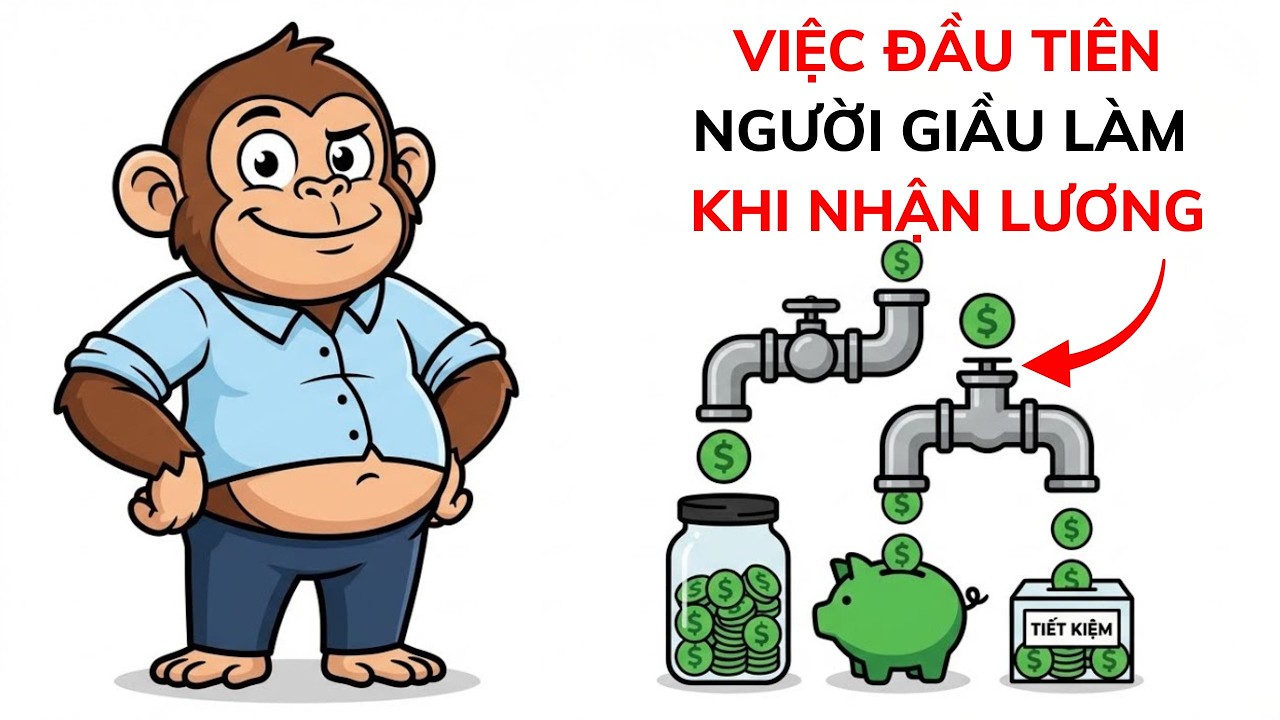 Hãy làm điều này mỗi khi bạn nhận lương người giàu luôn làm đầu tiên | #tàichínhcánhân #đầutư