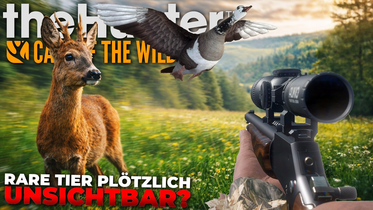 Ich finde ein SELTENES TIER… und dann wird es UNSICHTBAR?! 😳👻 Multiplayer & Moradi auf Hirschfelden!