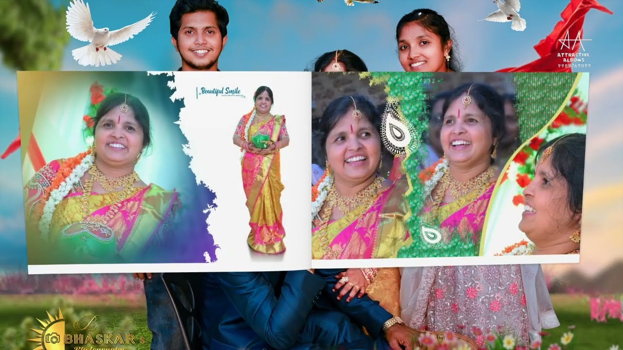 12x36 25 years anniversary Album Flip book 2022| Bhaskars Photography |