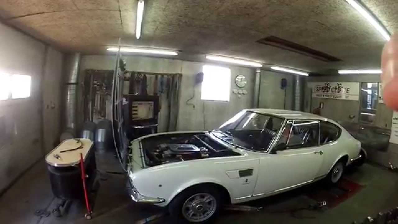 1967 Fiat Dino 2000 Coupé on dyno