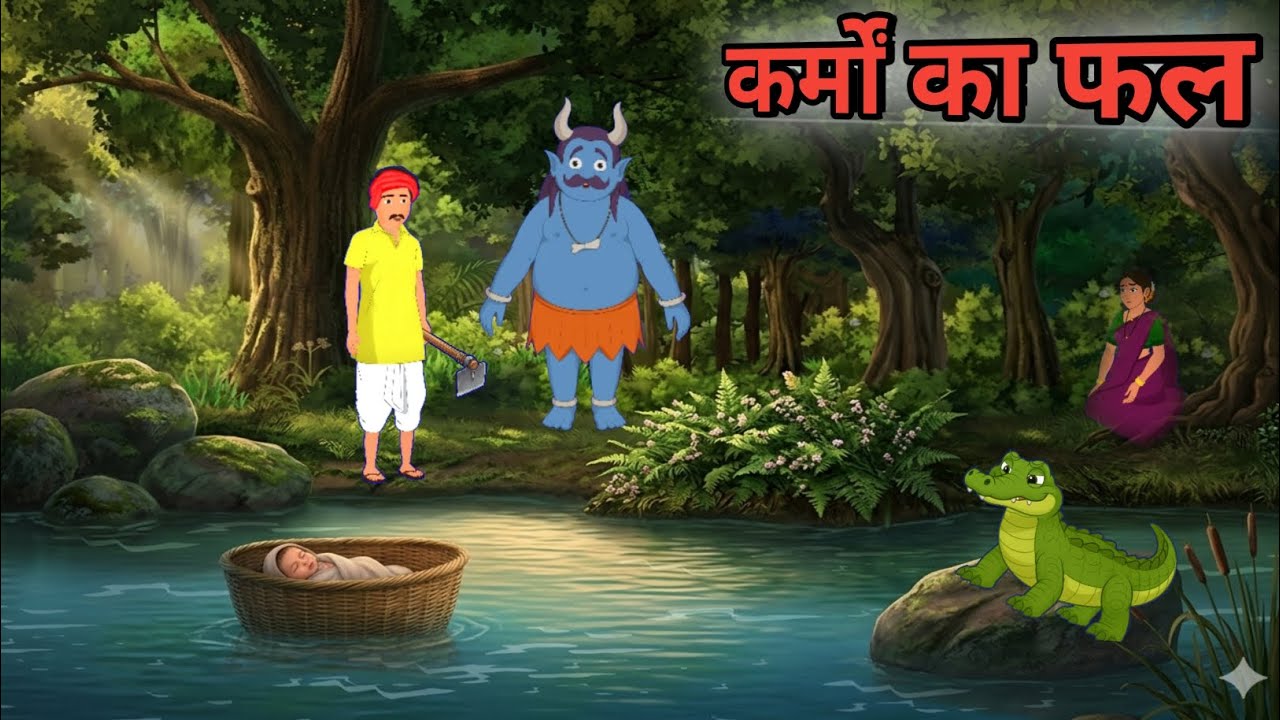 कर्मों का फल! Karmo ka fal | Cartoon story in Hindi|Moral stories 