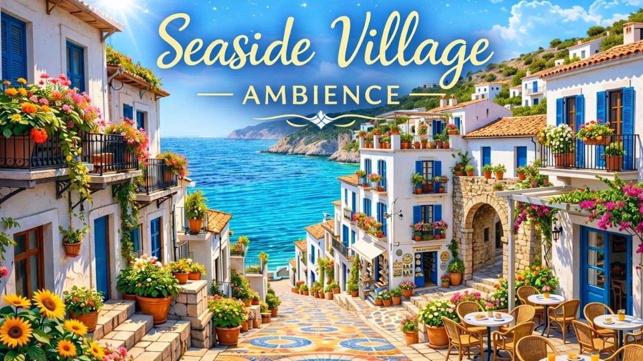 Mediterranean Morning Energy ☀️ Happy Summer Music & Seaside Vibes