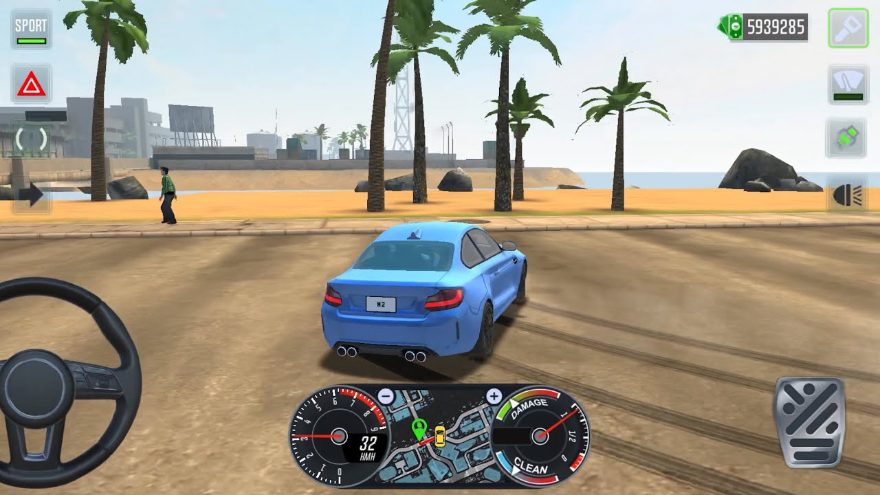 BMW M2 Coupe M Power Slide | Miami Heat | Taxi Car Simulator EVO Mobile Gameplay