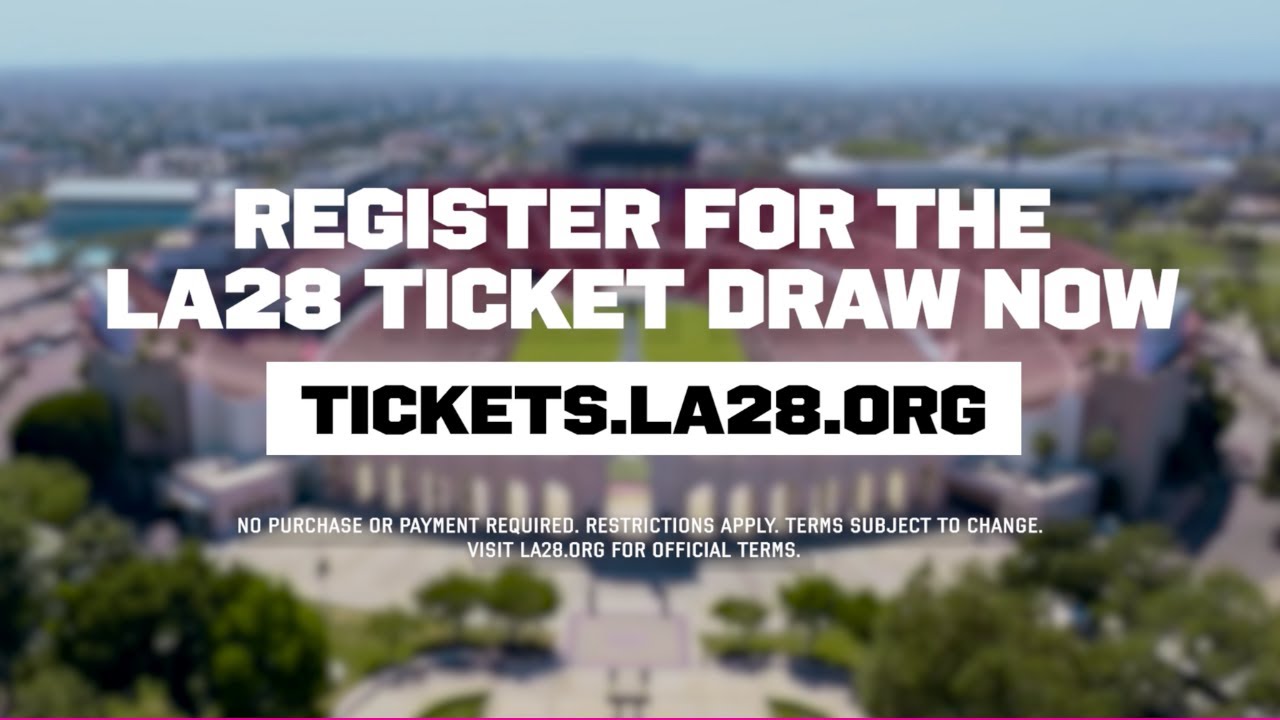 Show Up in 2028 | Register for the LA28 Olympic Ticket Draw