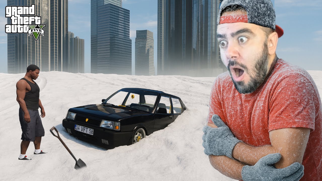 FRANKLIN KARIN IÇINDEN TOFAŞ ARABA ÇIKARTTI - GTA 5 MODS